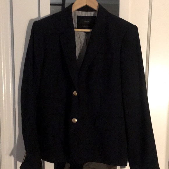 J. Crew Jackets & Blazers - J.Crew Schoolboy Navy Blazer Size 12
